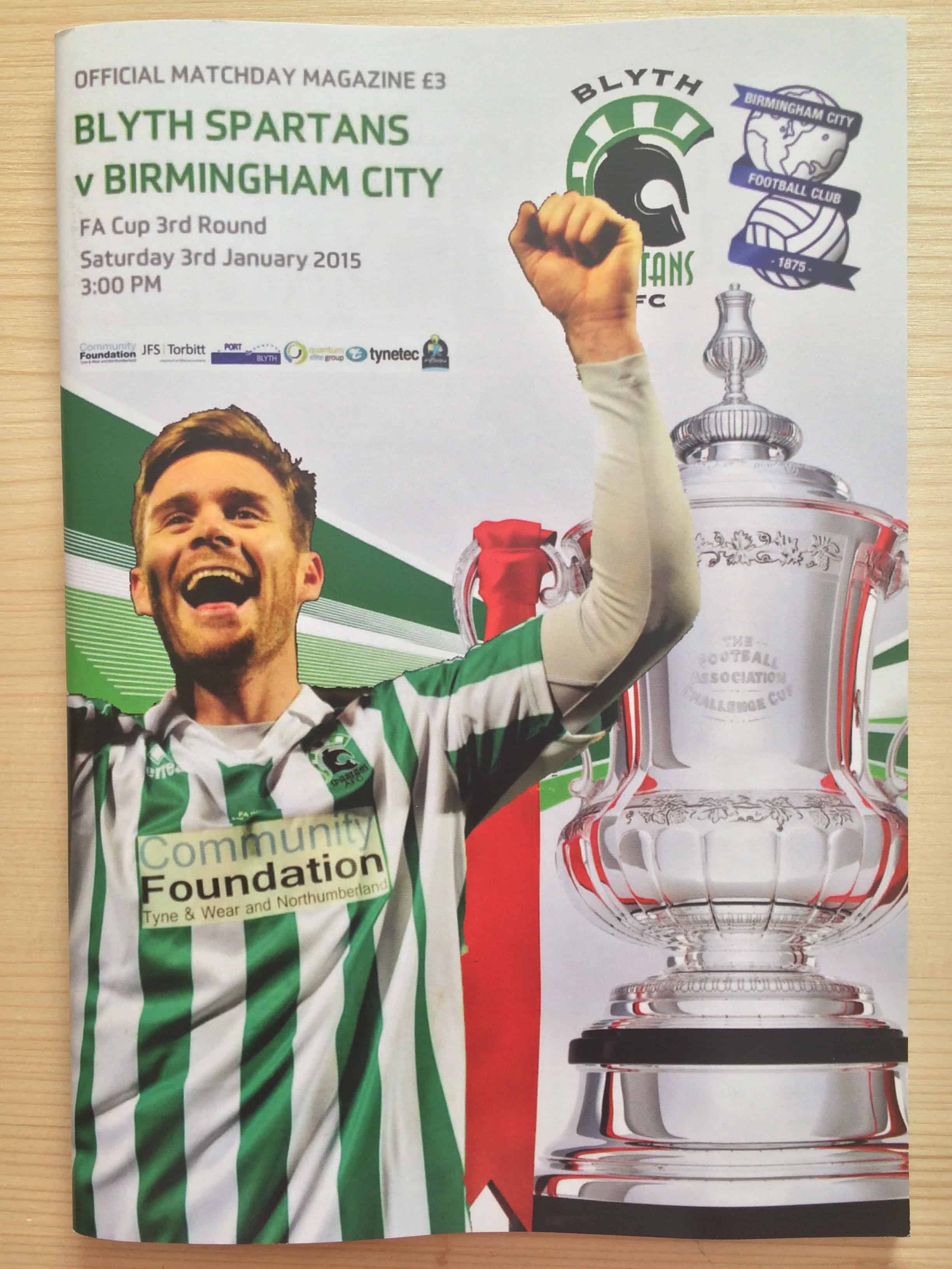 Blyth Spartans v Birmingham City FC